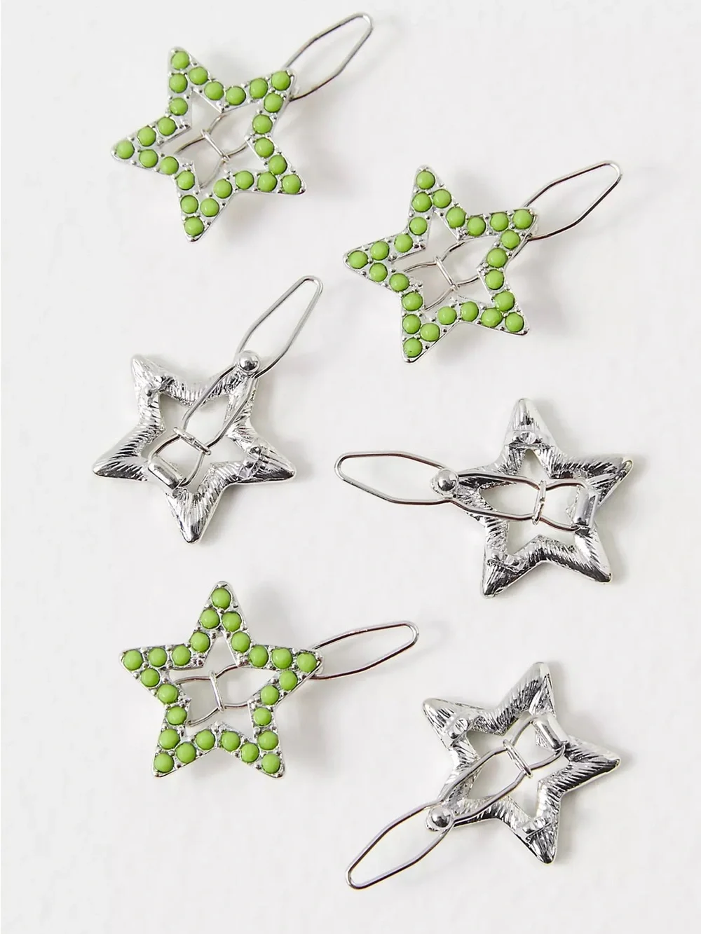 New🌟Free People-Dash Hair Clips Set of 6
